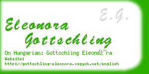 eleonora gottschling business card
